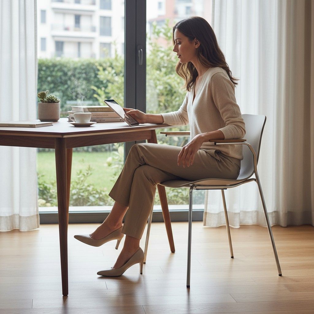 Langue Stack Armchair Chaise à accoudoirs NORR11