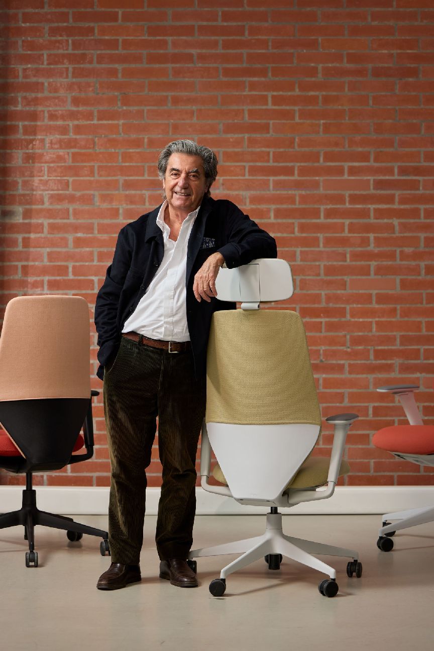 Fauteuil de bureau pivotant ACX Softknit High Vitra