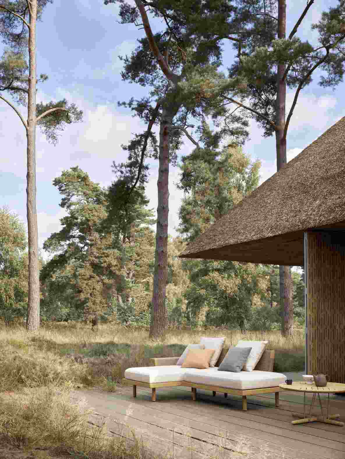 E511 Embrace Canapé module avec dossier et accoudoir Outdoor Carl Hansen & Søn