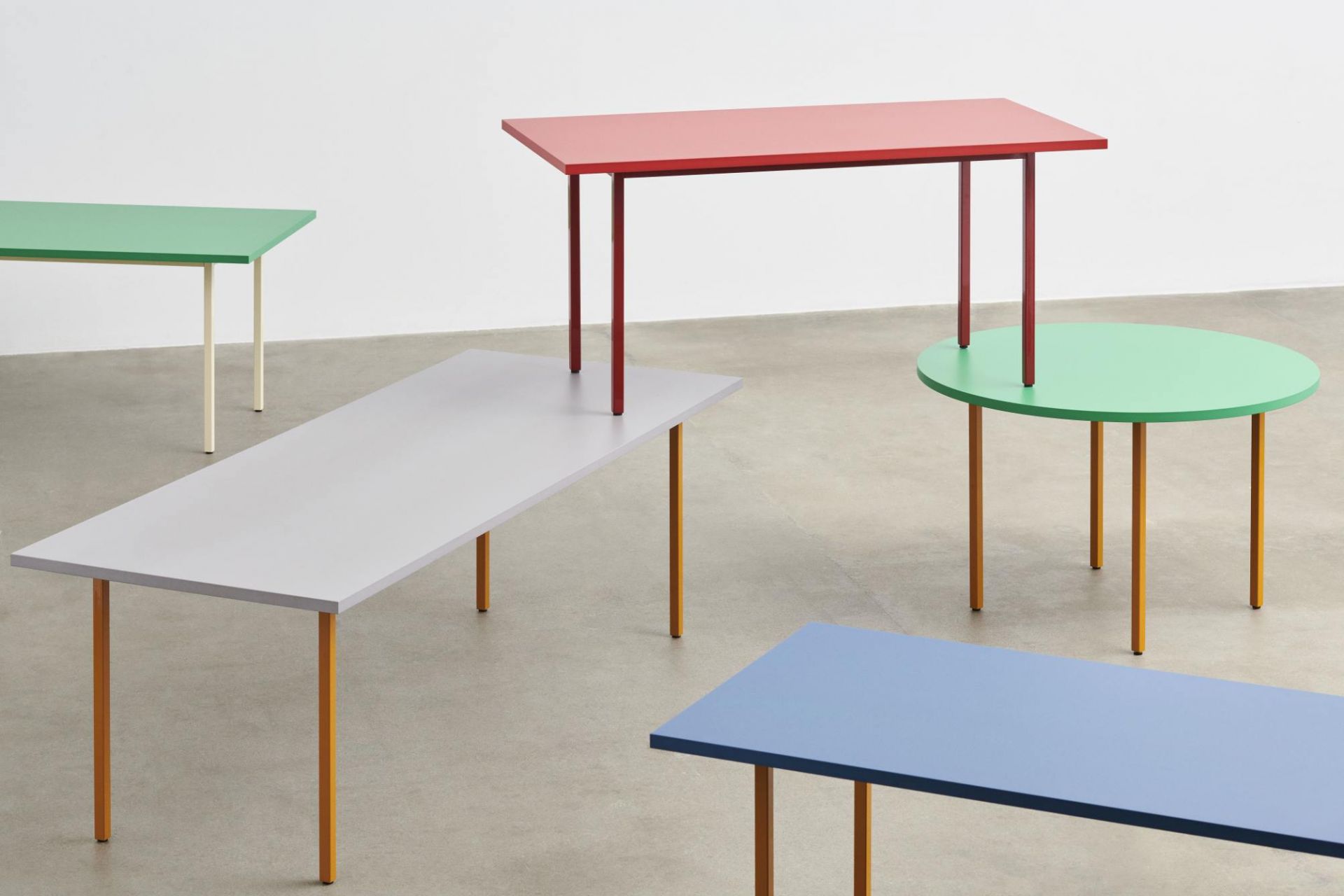 Two Colour Table Longueur 160 cm Hay