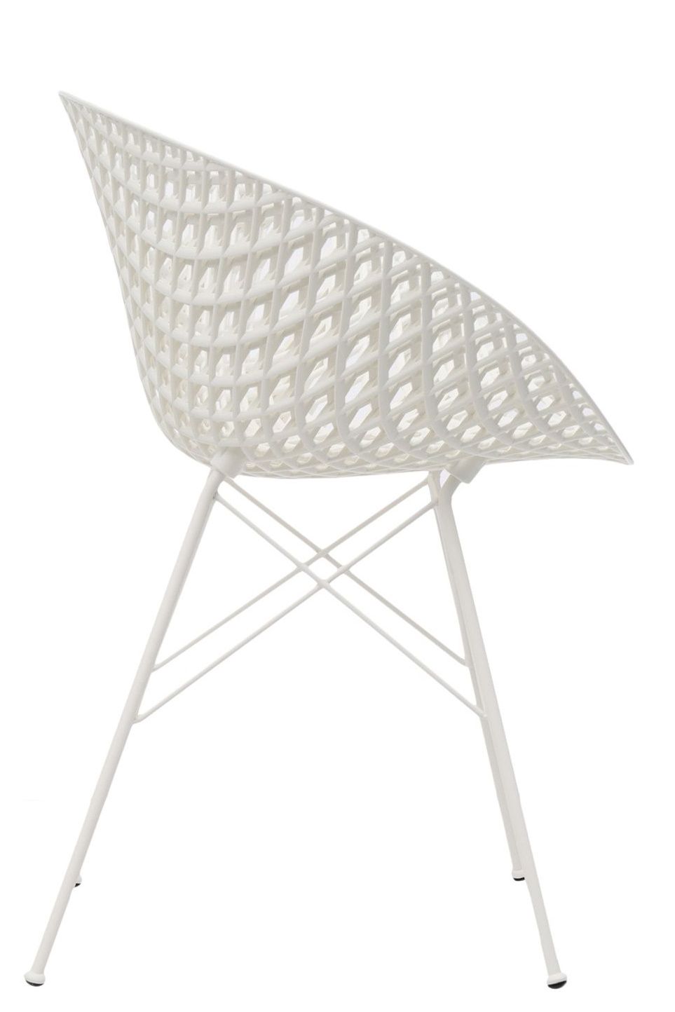 Smatrik Chaise d'extérieur Kartell blanc