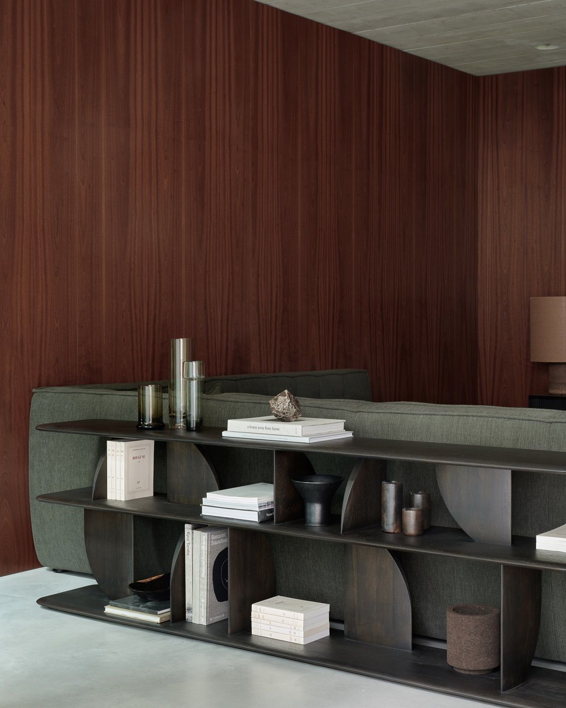 N701 Canapé 2 places gris foncé Ethnicraft