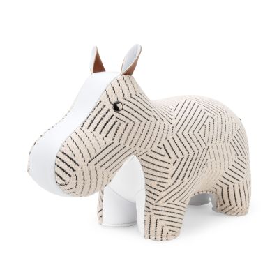 Serre-livres Hippo Razzle Dazzle blanc Züny x KVADRAT