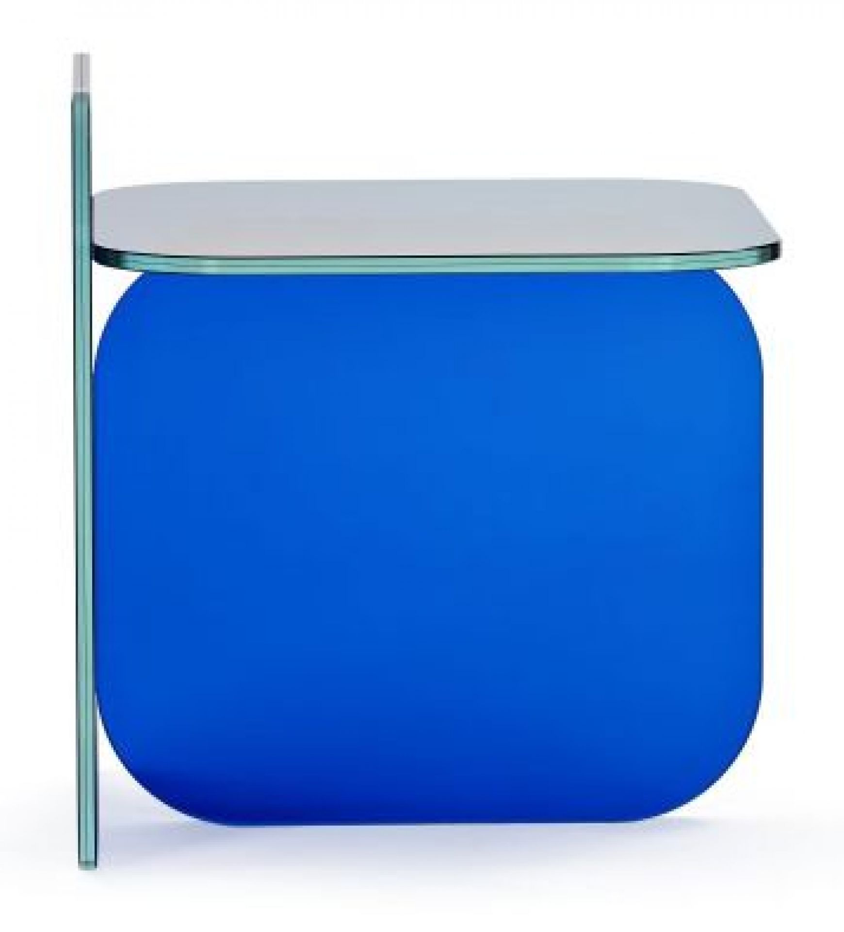 Sol Side Table ClassiCon Verre de cristal bleu royal
