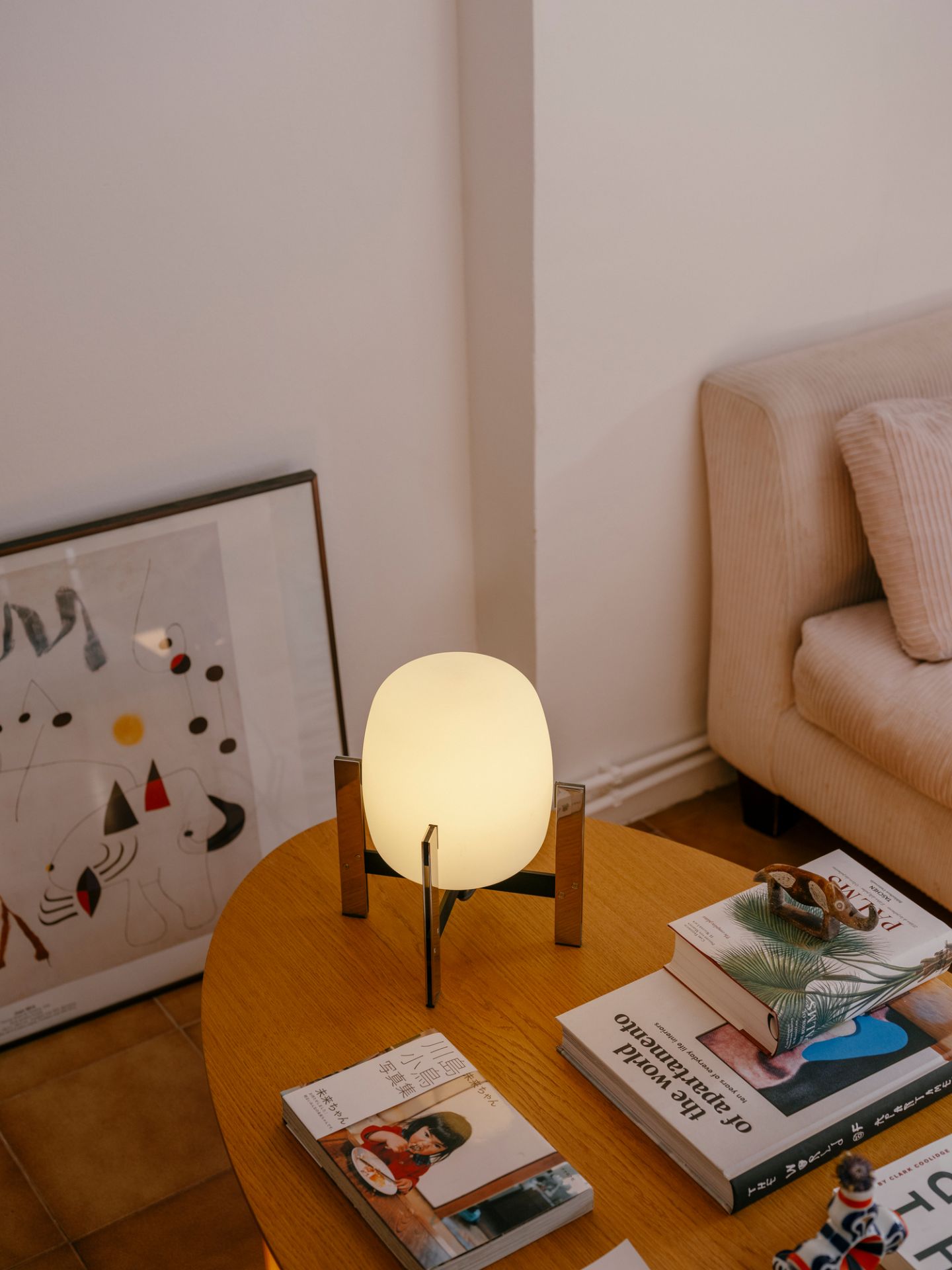 Cestita Metálica lampe de table / lanterne de table Santa & Cole