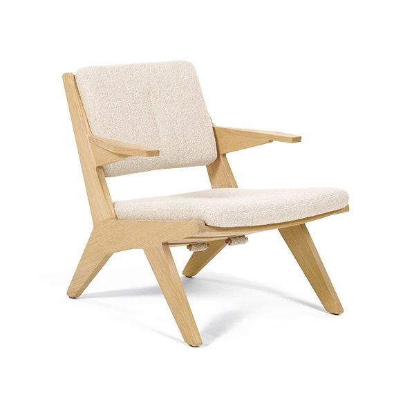 Fauteuil à bascule en bois Prostoria