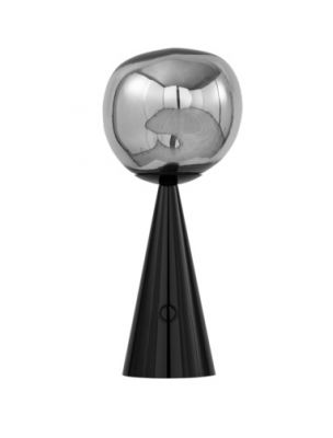 Melt Portable LED Lampe de table noir Tom Dixon