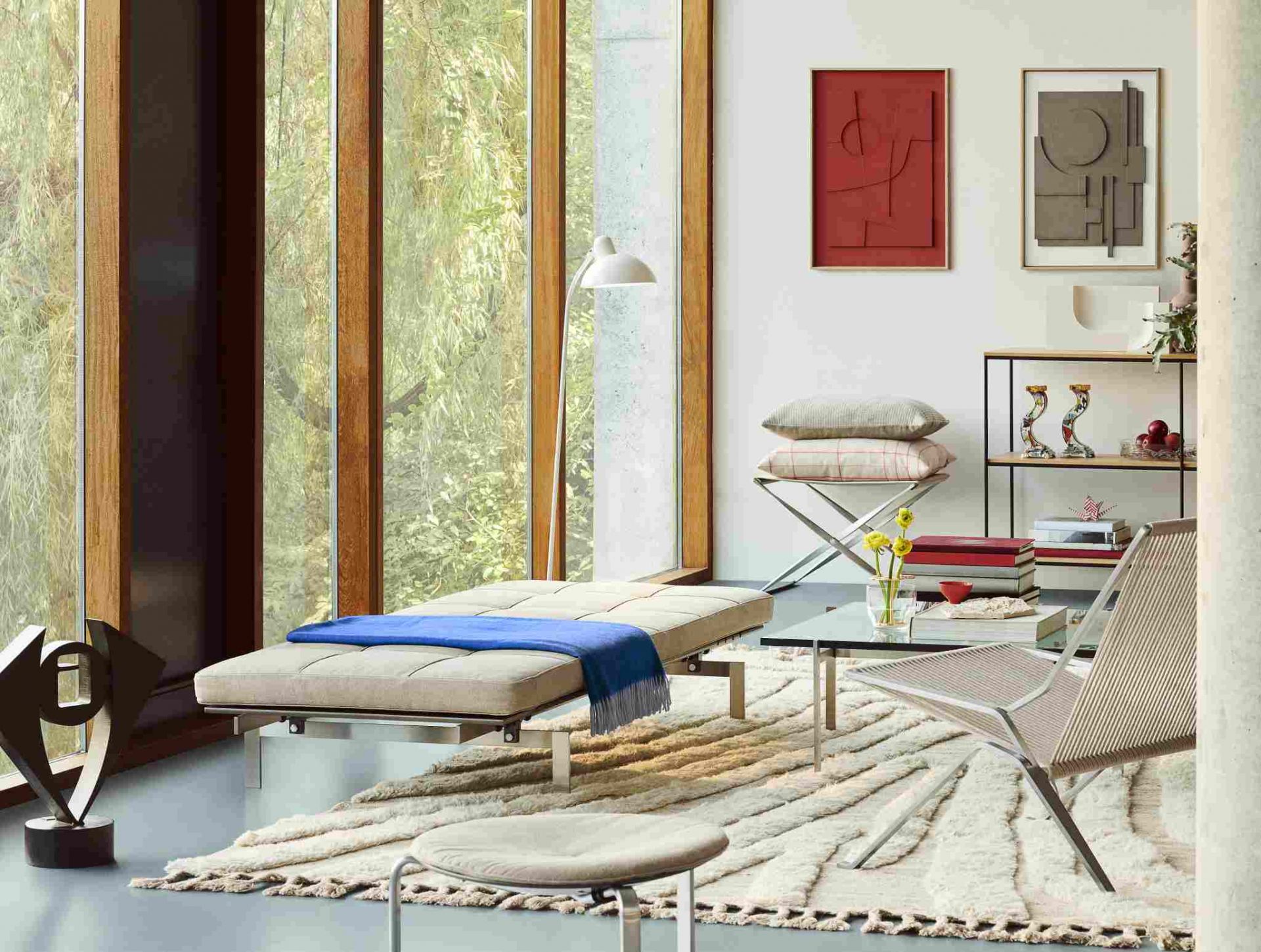 PK 91 / PK91 tabouret Fritz Hansen
