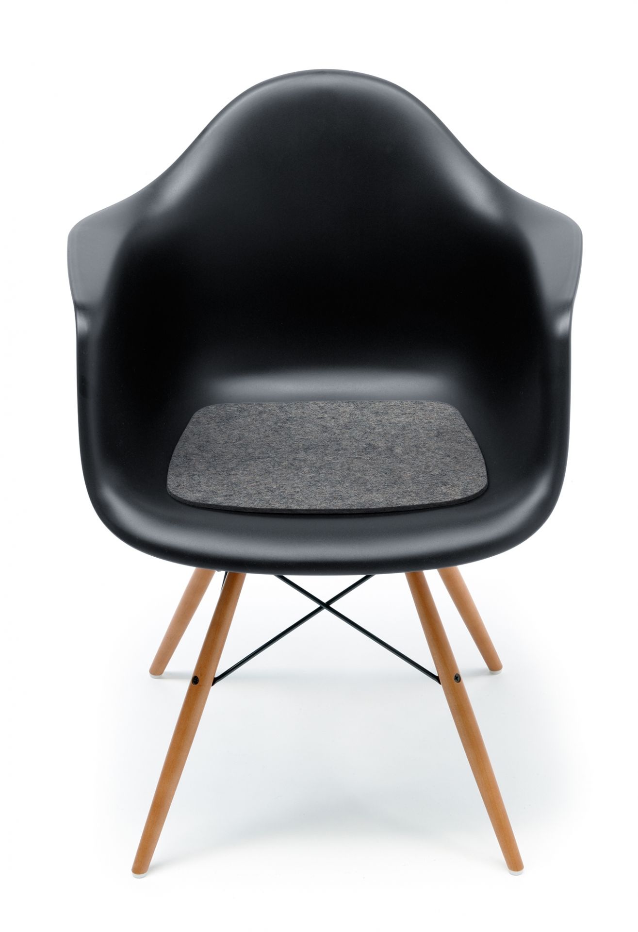 Housse d'assise en feutre Eames Plastic Arm Chairs DAR/RAR/DAW IRON Hey Sign OFFRE SPECIALE
