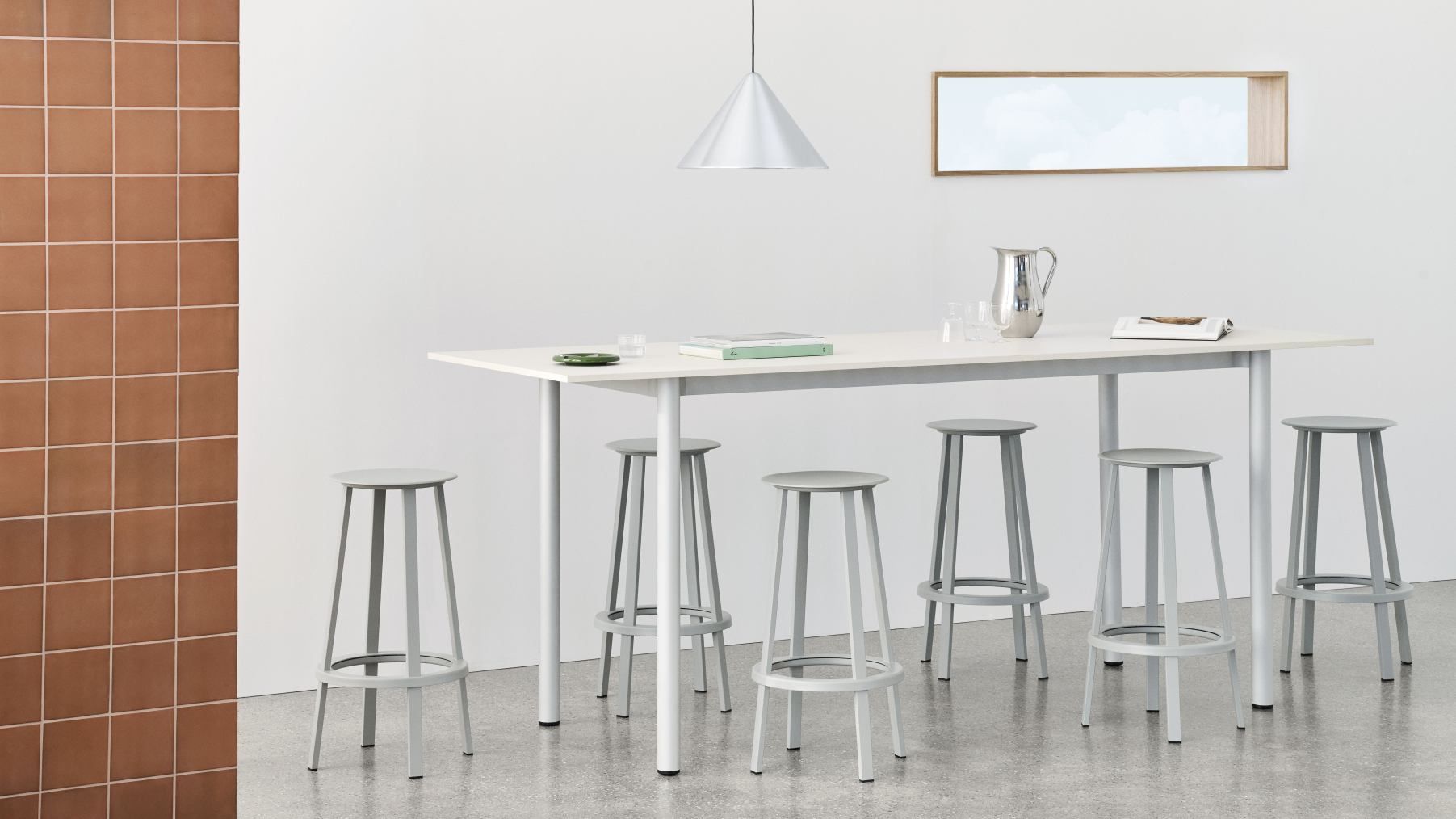 Annex Table Overhang Table à manger Hay  