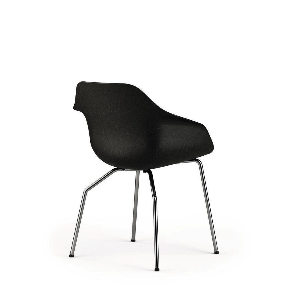 Yonda Universalstuhl Chaise à quatre pieds structure métal Wilkhahn 