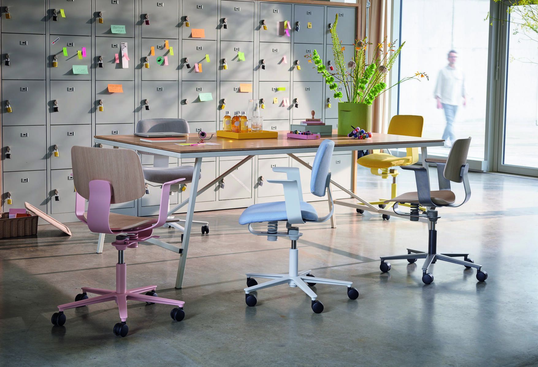 228 WiChair chaise pivotante / chaise de bureau Wilkhahn