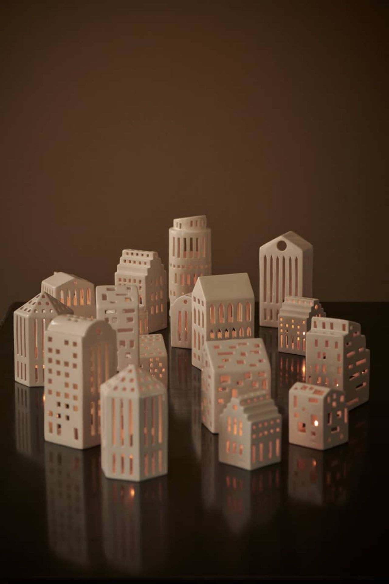 Urbania Maison lumineuse Manoir H 17 cm Kähler OFFRE SPECIALE