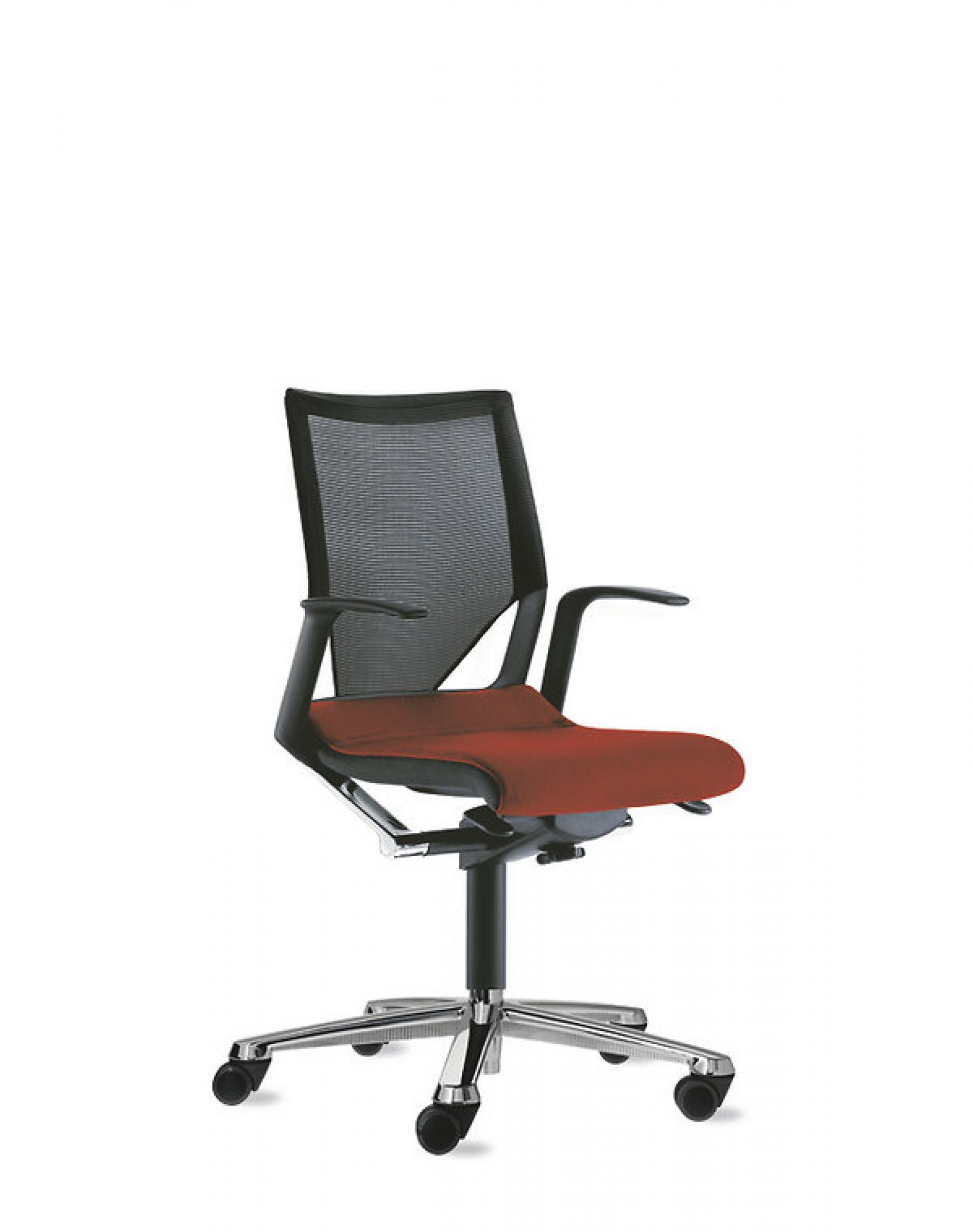 Modus 273/7 Chaise pivotante de bureau Dos haut normal, avec assise rembourrée Wilkhahn