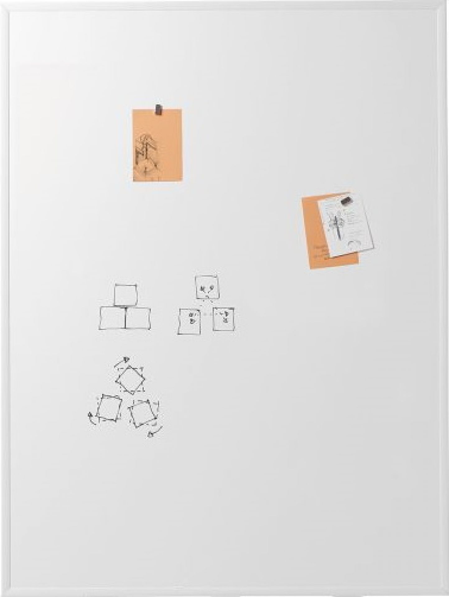 Cartesio Tableau blanc  pour support multimédia Opinion Ciatti