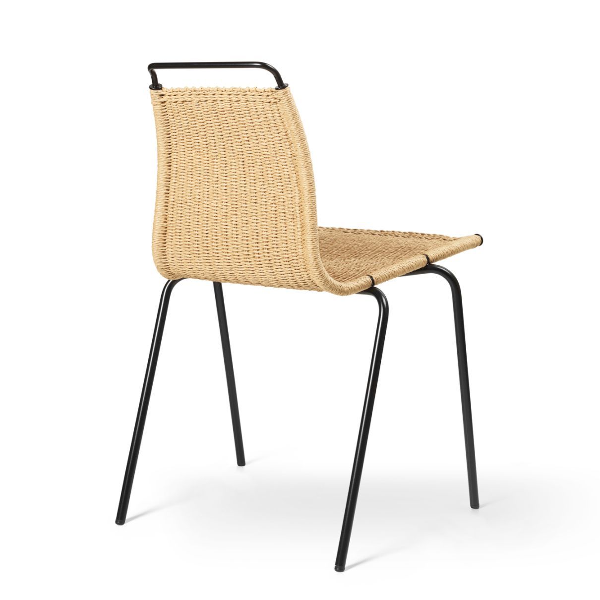 Chaise PK1 cordon naturel Carl Hansen & Søn 