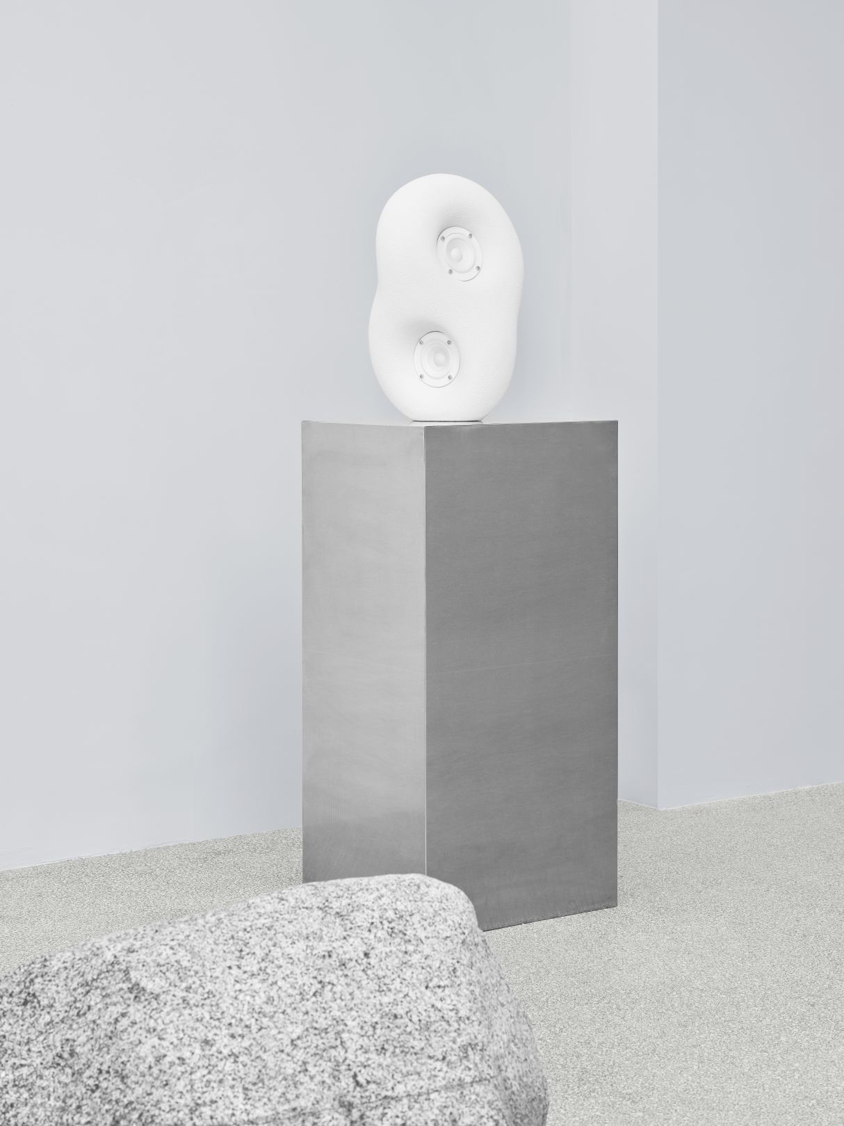Sculpture acoustique Haut-parleur Transparent