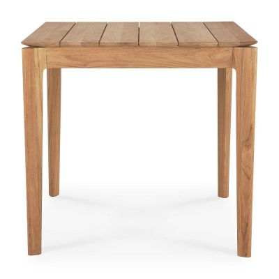 Bok Outdoor Table Teck carré Ethnicraft