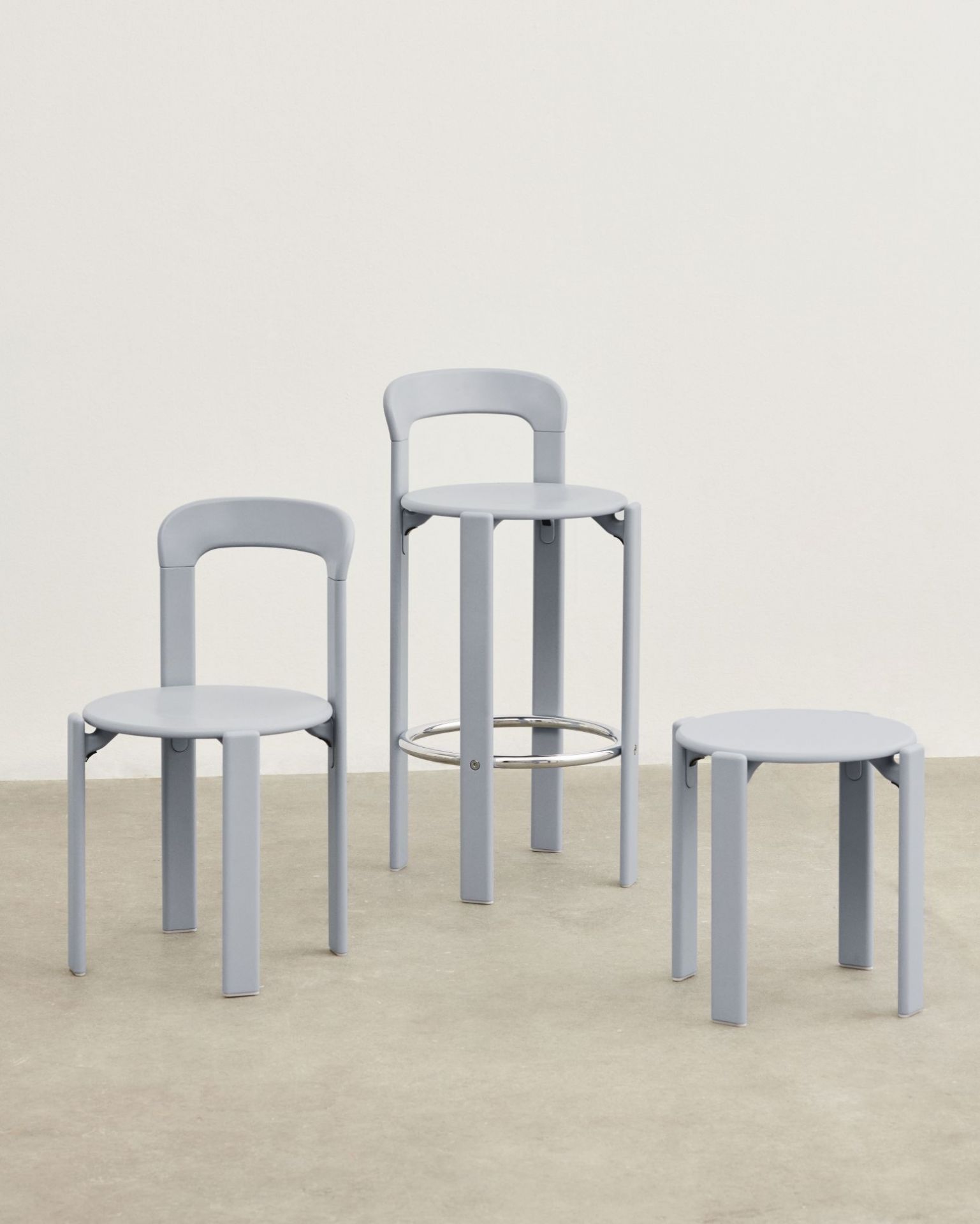 Rey Barstool Tabouret de bar H97cm Hay