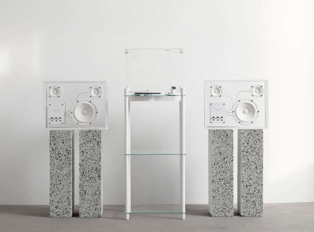 Table tournante transparente Transparent