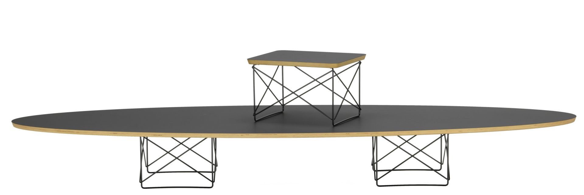 Elliptical Table ETR Eames Table / Table basse Vitra NOUVELLE VERSION