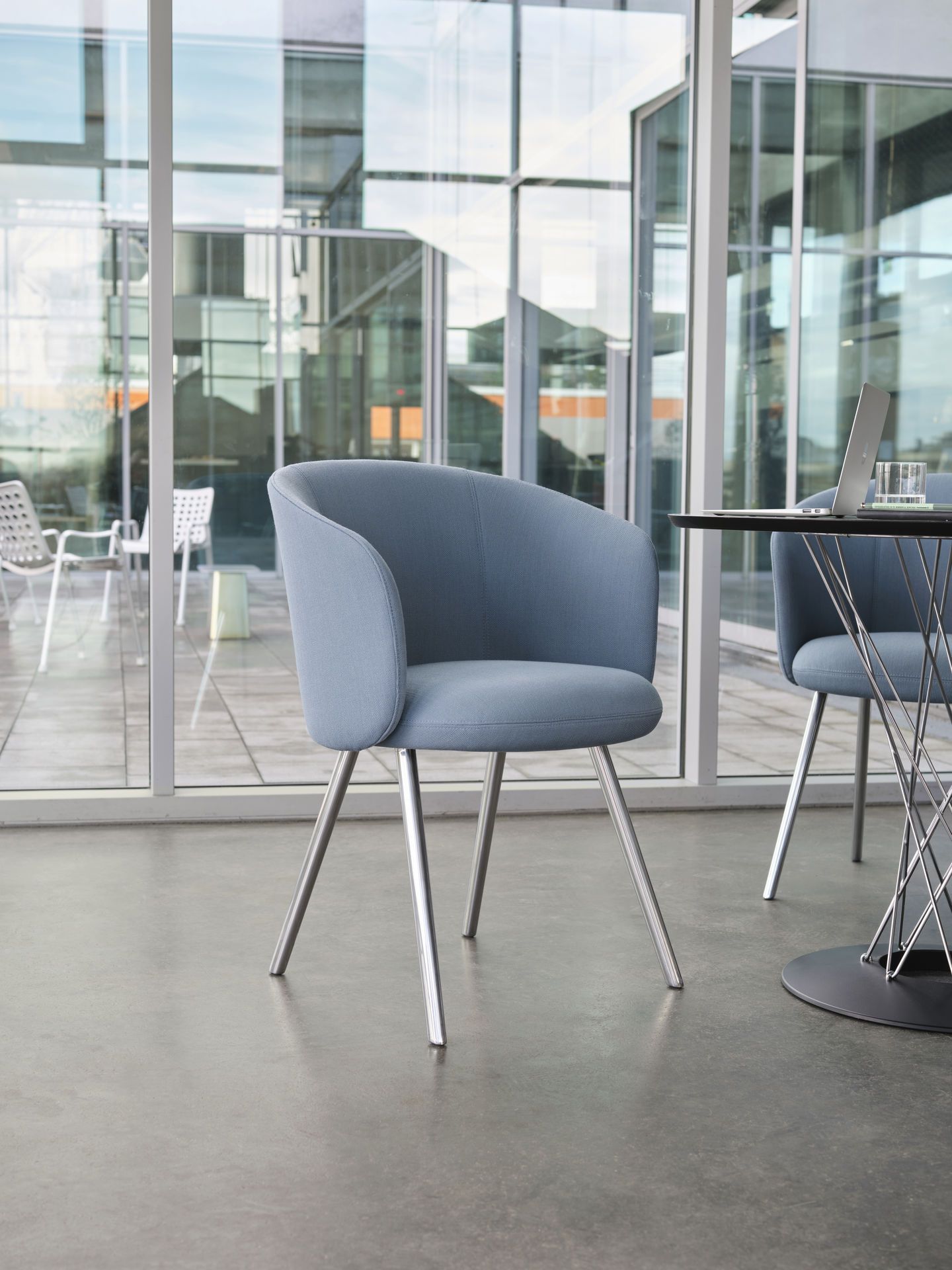 Mikado Arm Chair Chaise avec accoudoirs Chaise Vitra 