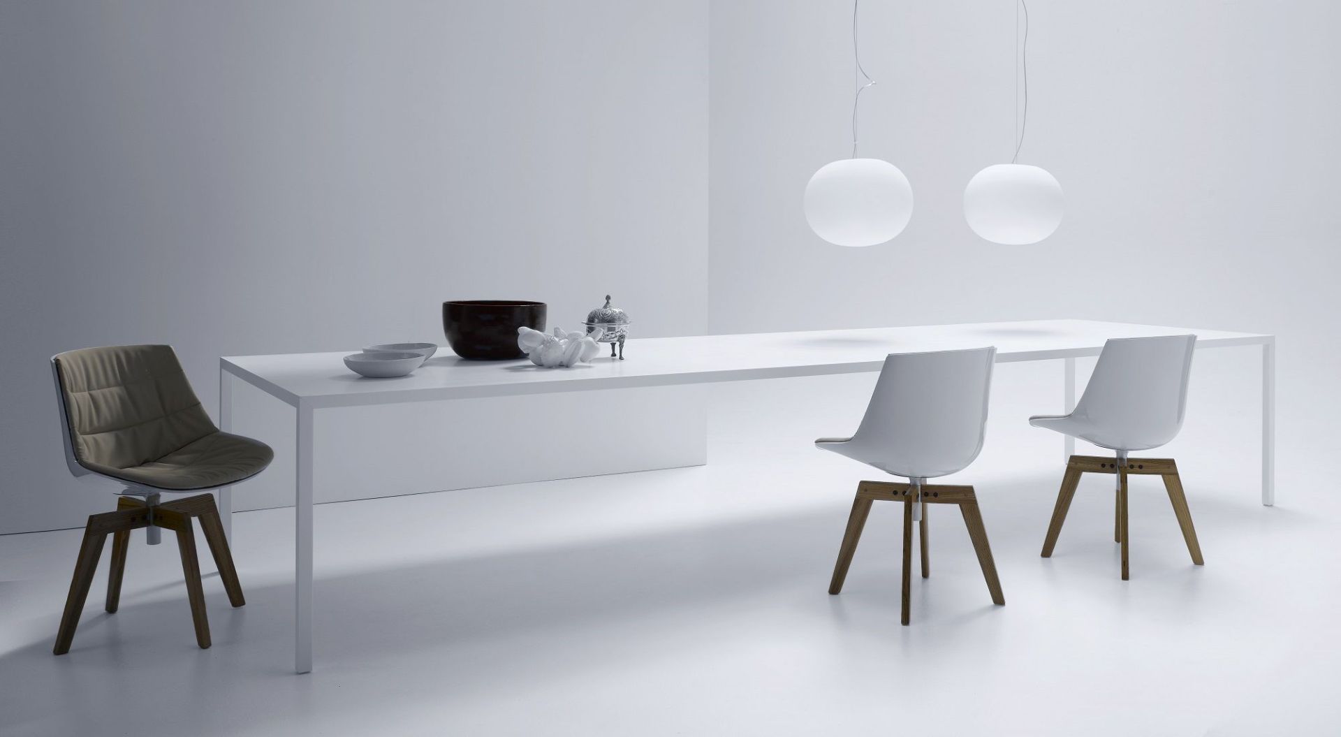 Tense Dining Table Table de salle à manger MDF Italia
