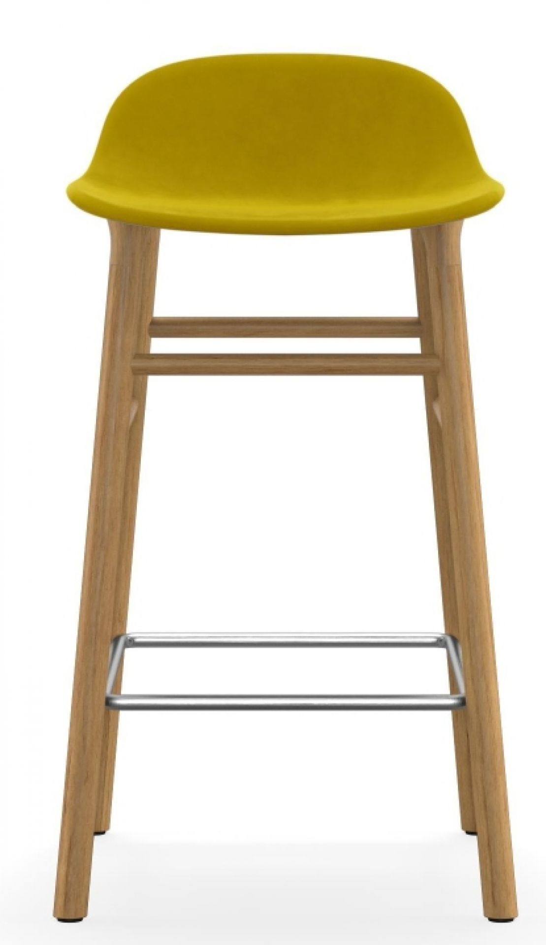 Form Barstool tabouret de bar H 65 cm Chêne Rembourré Normann Copenhagen