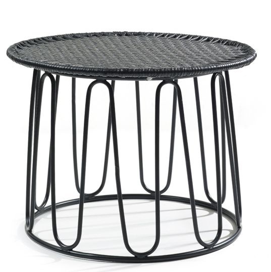 Circo Side Table Table d'appoint Outdoor ames Noir mat / Noir