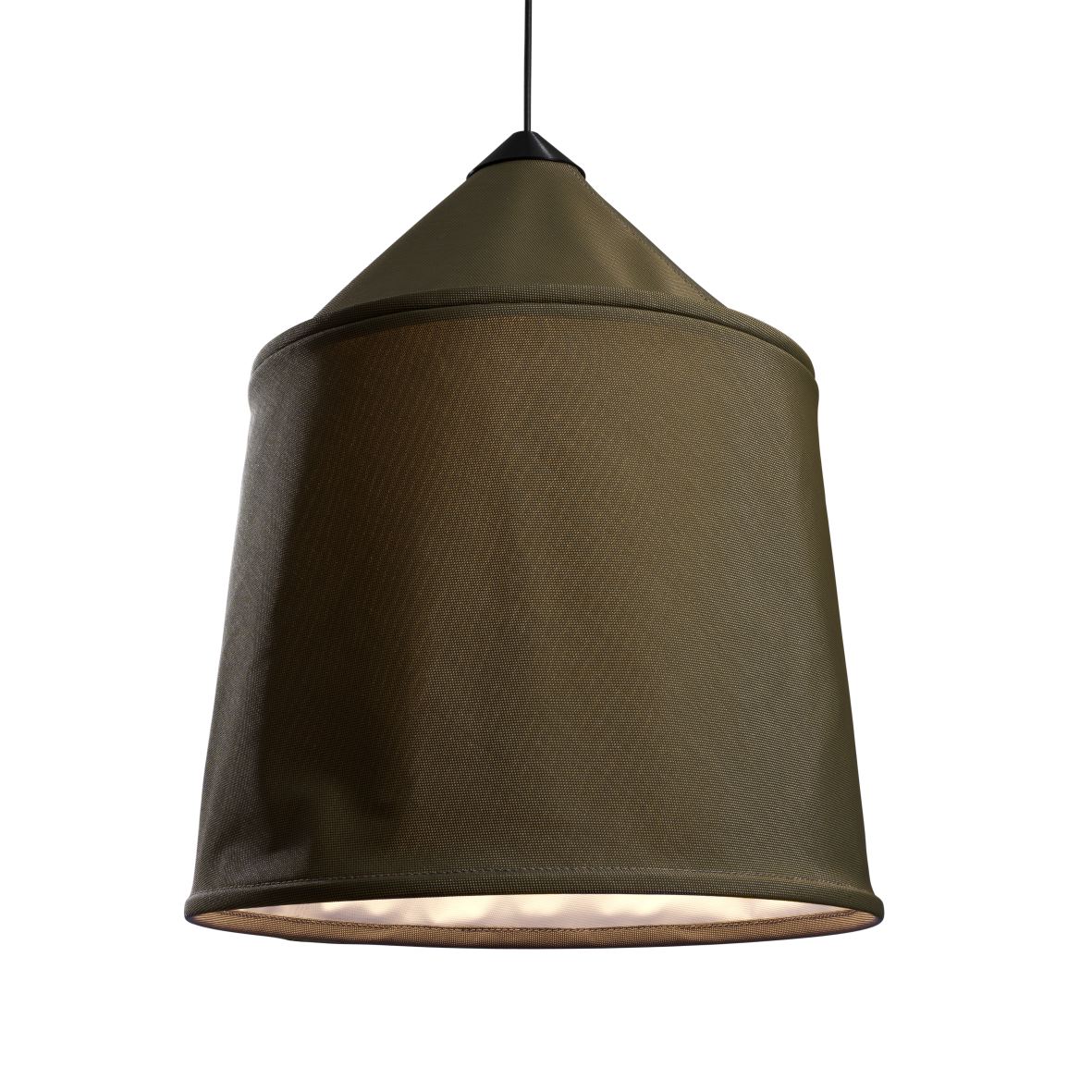 Jaima P307 + abat-jour 71 applique marset Vert