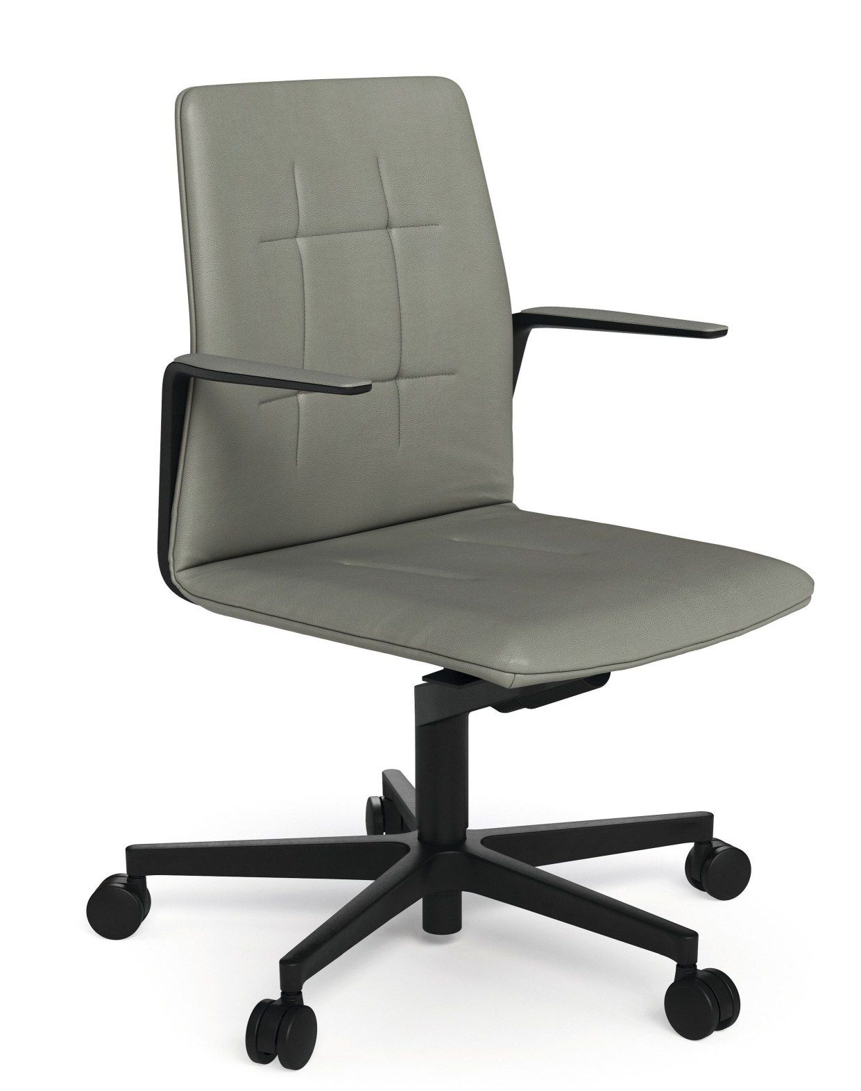 Leadchair Evo chaise pivotante / chaise de bureau avec pied en étoile à cinq branches Walter Knoll