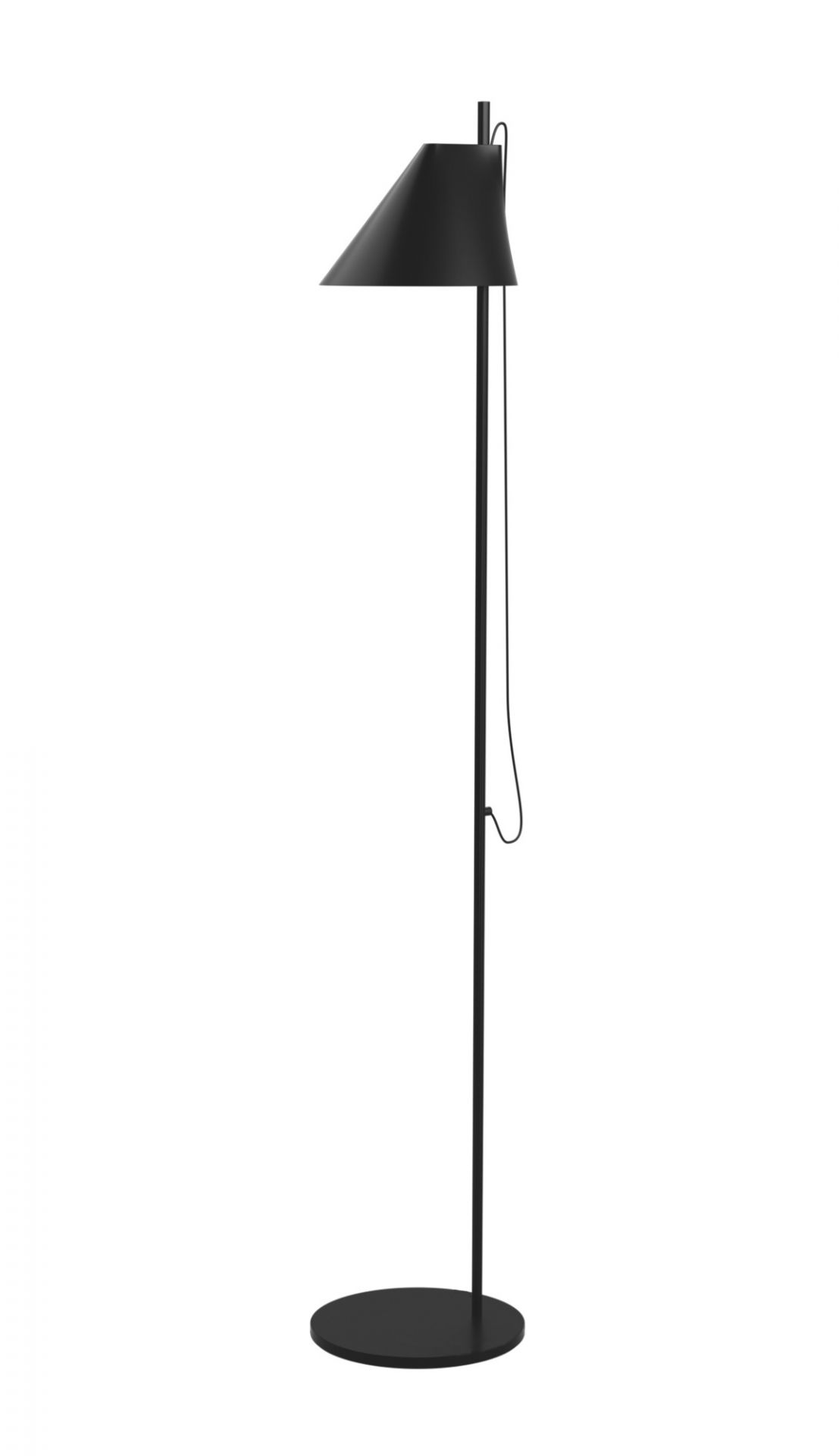 Yuh LED Lampadaire Louis Poulsen Noir