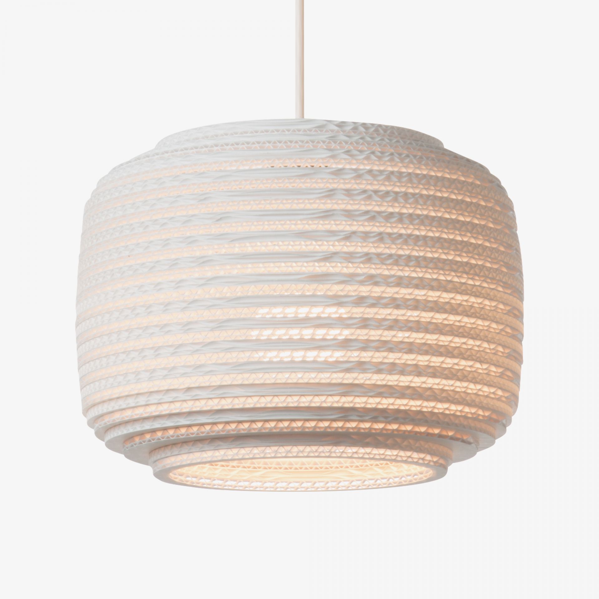 Scraplights Ausi 8 Lampe Suspension Blanc Graypants