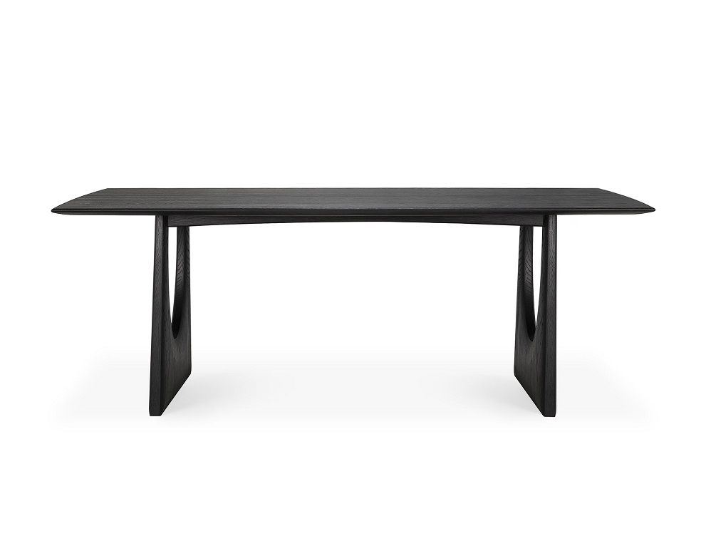 Geometric Dining table Table à manger Chêne noir Ethnicraft