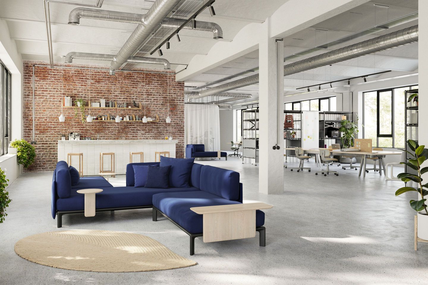 Anagram Sofa plate-forme 90 x 180 cm Vitra