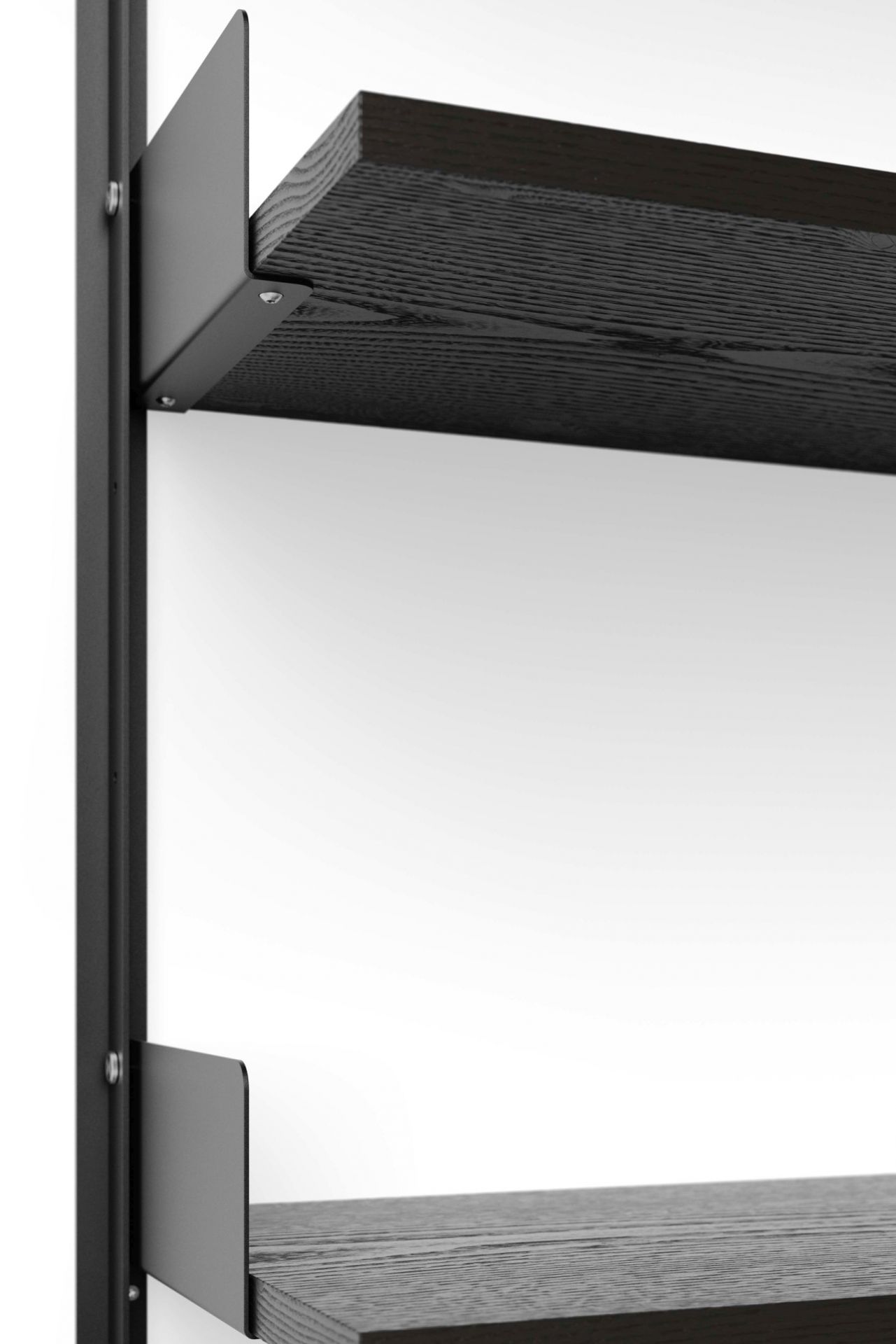 Etagère murale 450 frêne noir New Works