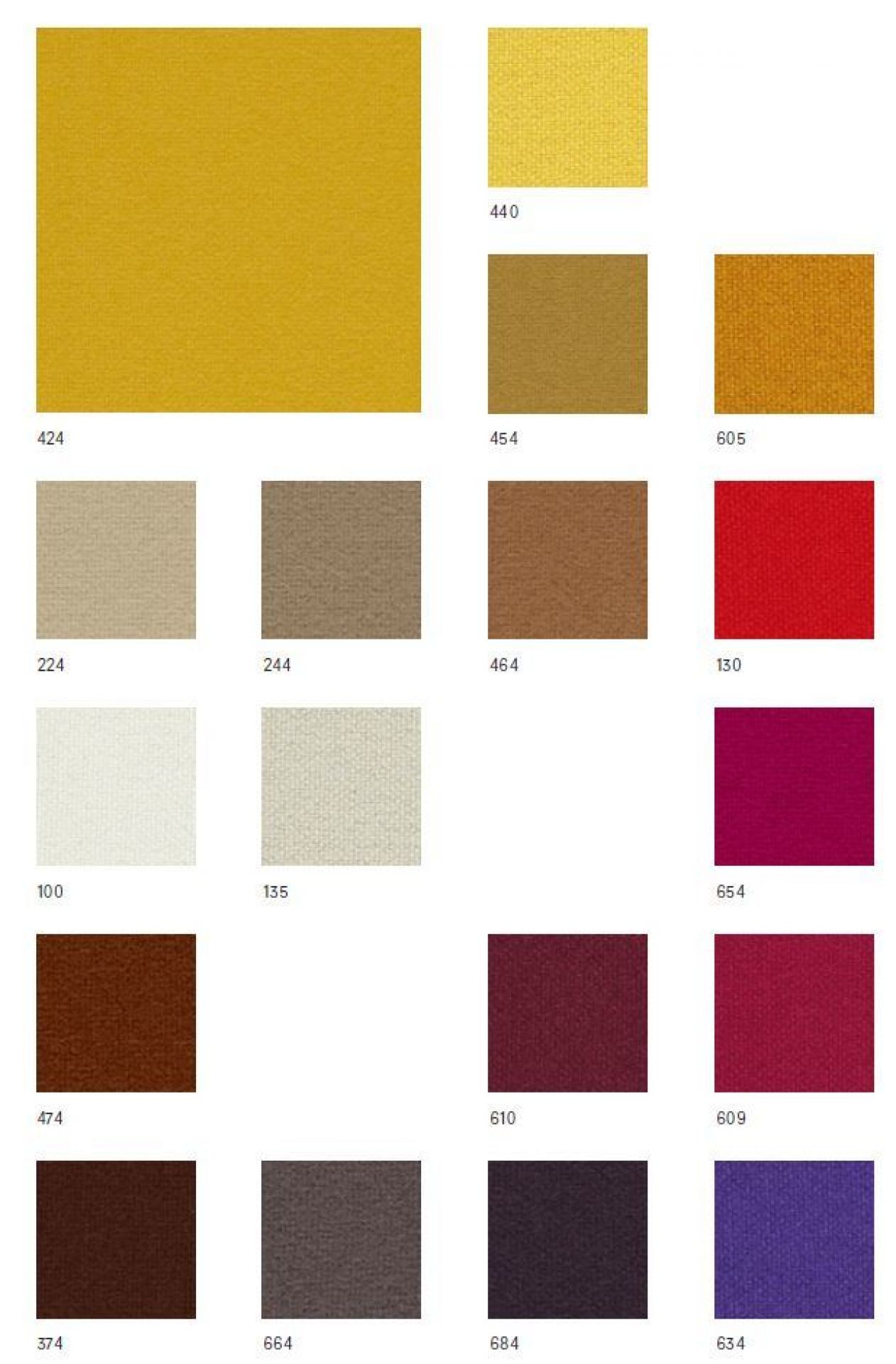 Carte d'échantillon Tonus 4 Kvadrat