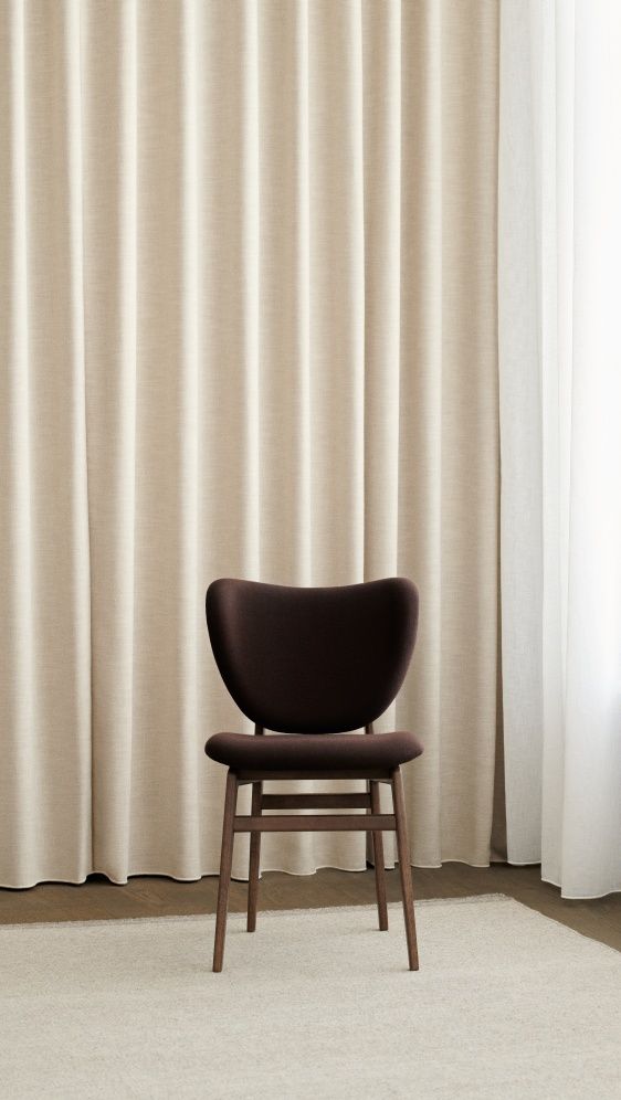 Elephant Dining Chair Chaise Entièrement rembourrée Norr11 Elephant Dining Chair Chaise Entièrement rembourrée Norr11