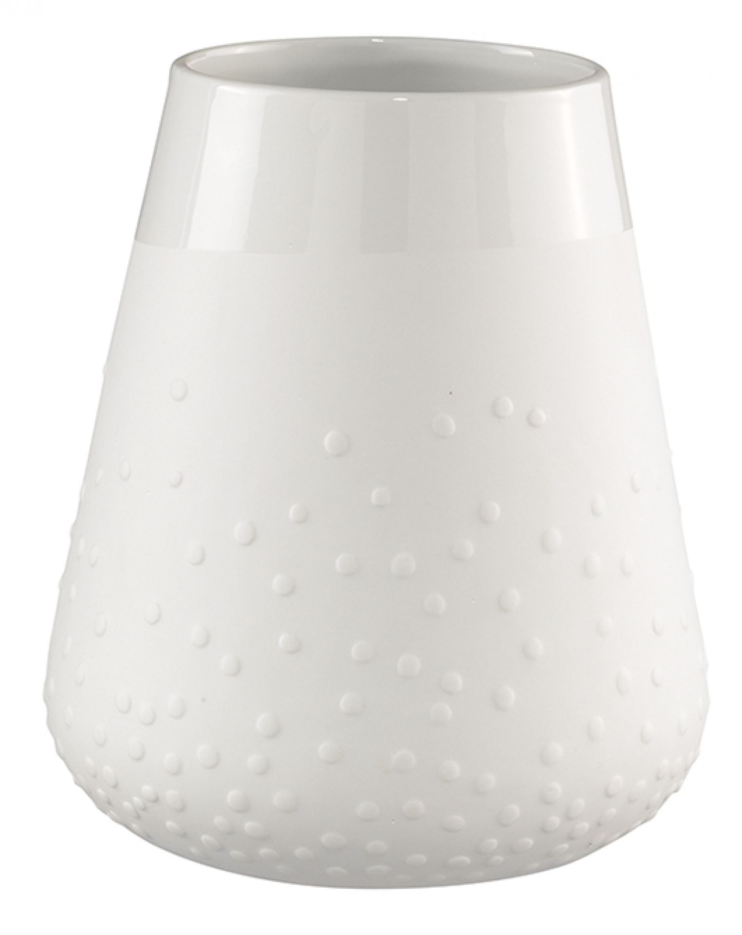 Maison Poésie Vase en porcelaine Points Roues OFFRE SPECIALE