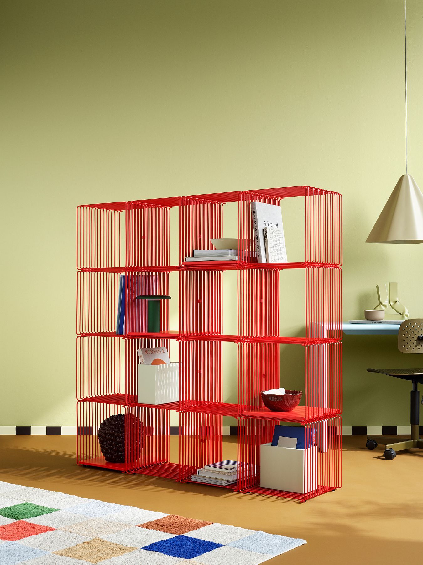 Panton Wire Cube Single étagère Montana