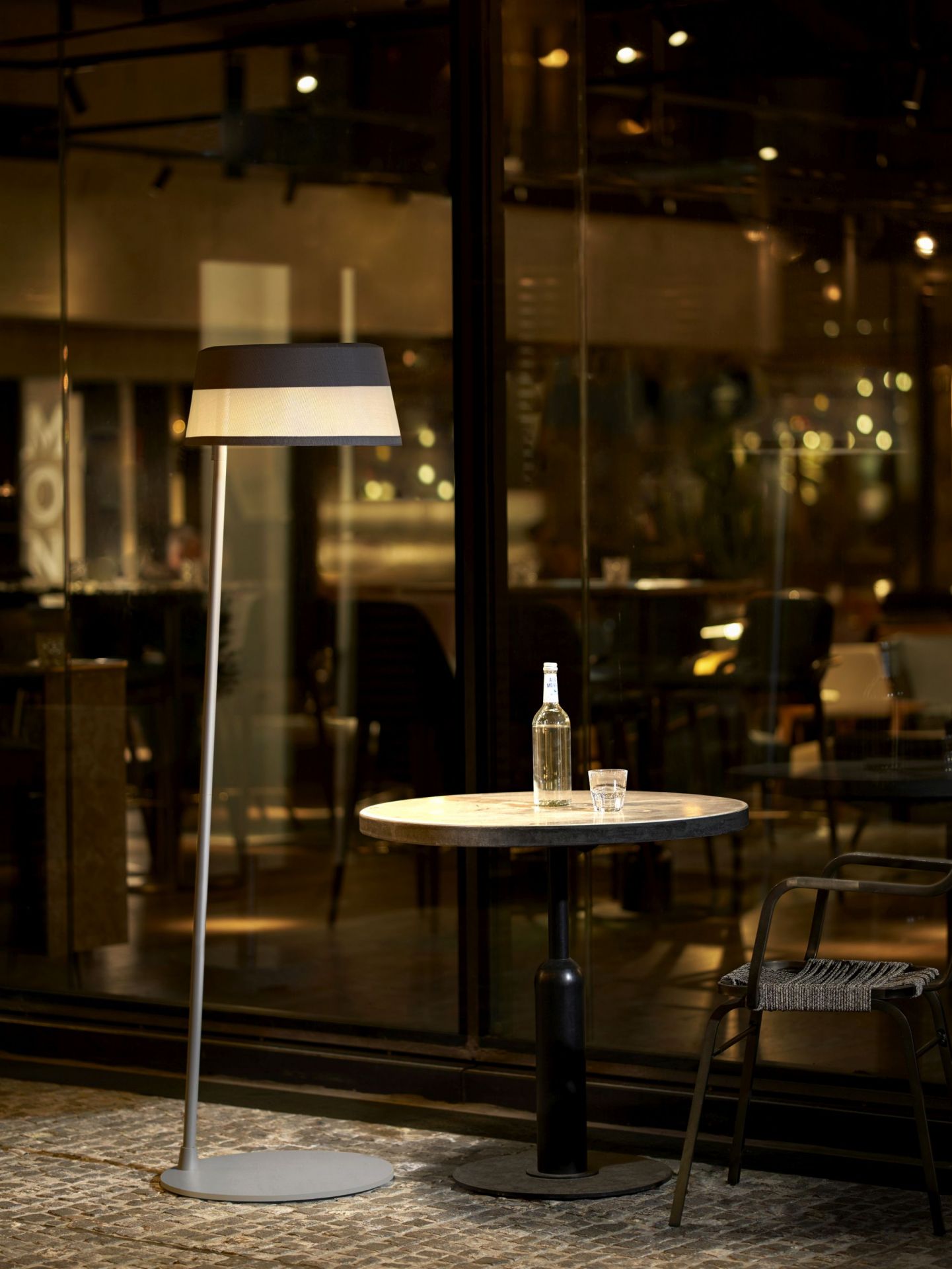 ISA-BELLE Lampadaire solaire & lampe à arc - 2 en 1 Moree
