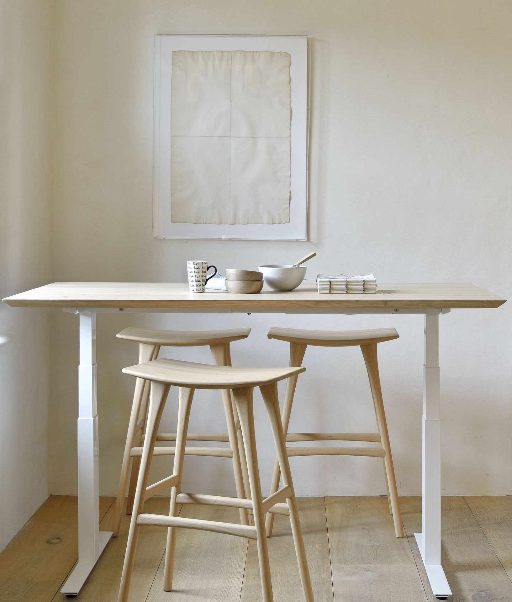 Tabouret de bar Osso CHÊNE Ethnicraft OFFRE SPECIALE