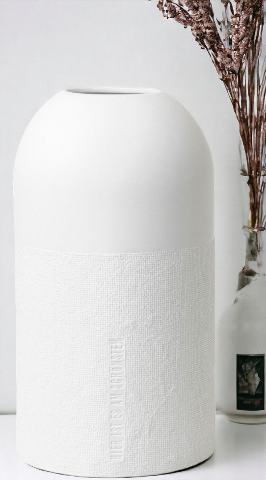 Formsprache Vase Hier ist es am Schönsten Räder