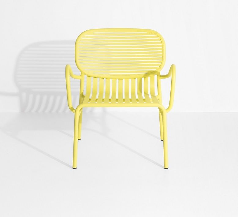 Week-End Garden Armchair Fauteuil Petite Friture Jaune Week-End Garden Armchair Fauteuil Petite Friture Jaune