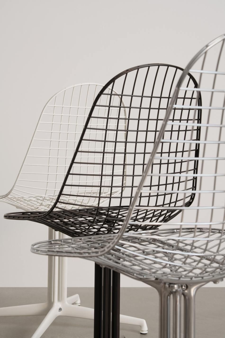 DKL Wire Chair chaise non rembourrée Vitra