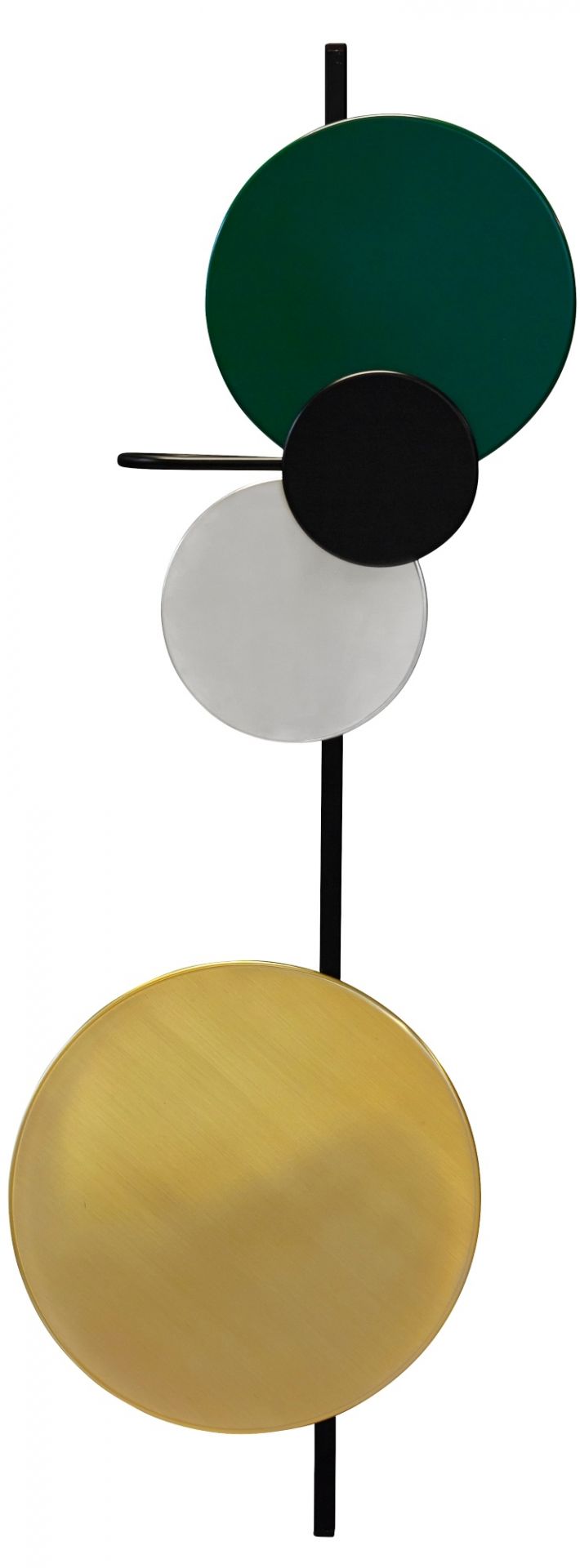 Grüne Planet Lamp Wandleuchte von Please Wait to be Seated: Moderne Wandlampe mit farbigen Kreisen.