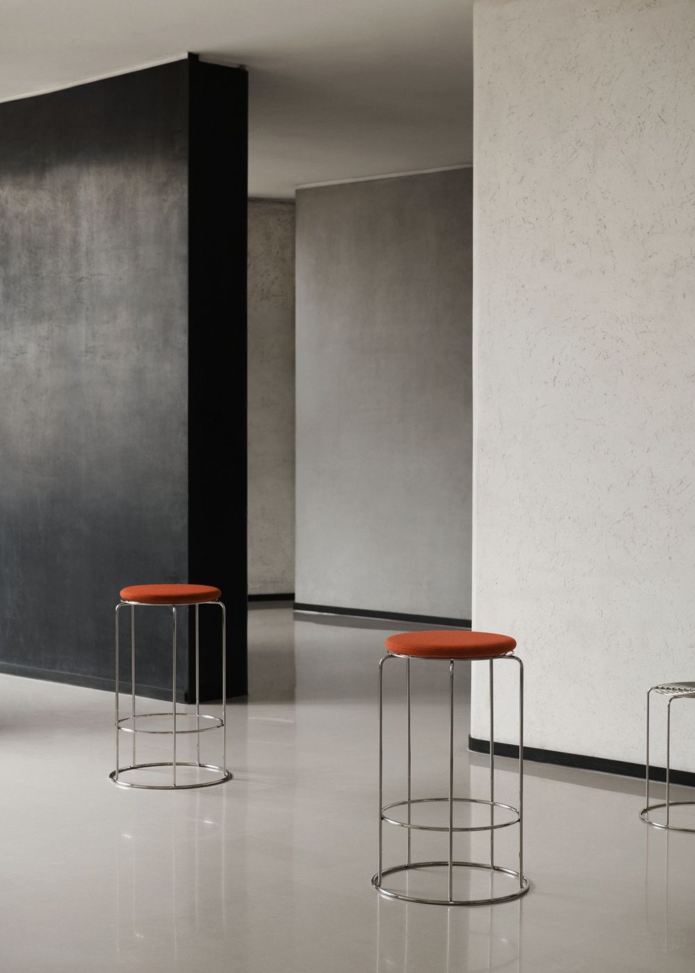 Tabouret VP15 Wire Counter Stool AndTradition