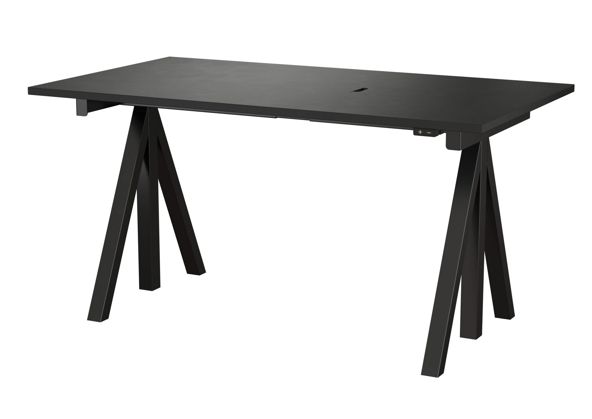 Works Bureau réglable en hauteur L140cm String Furniture