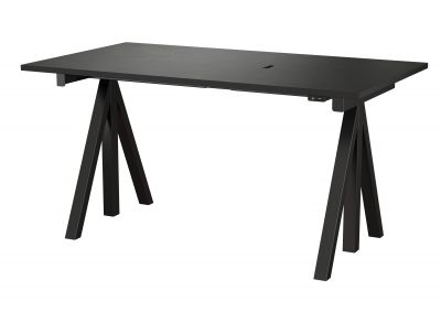 Works Bureau réglable en hauteur L140cm String Furniture