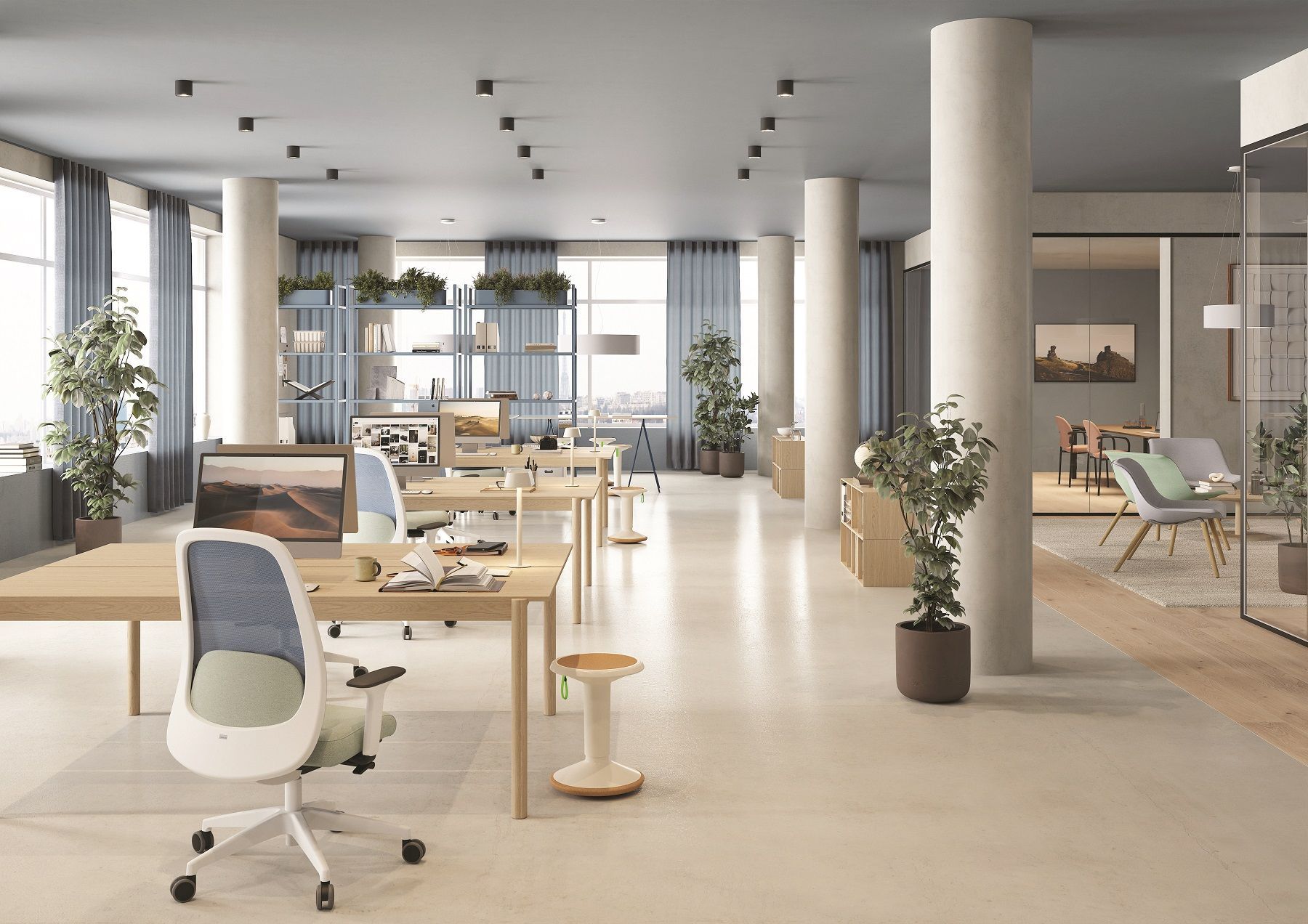 Chaise de bureau HEJ Interstuhl